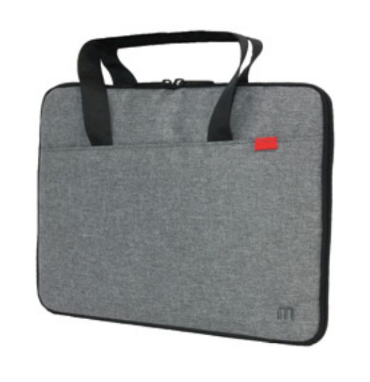 Mobilis Trendy Sleeve 35,6 cm (14") Housse Noir, Gris