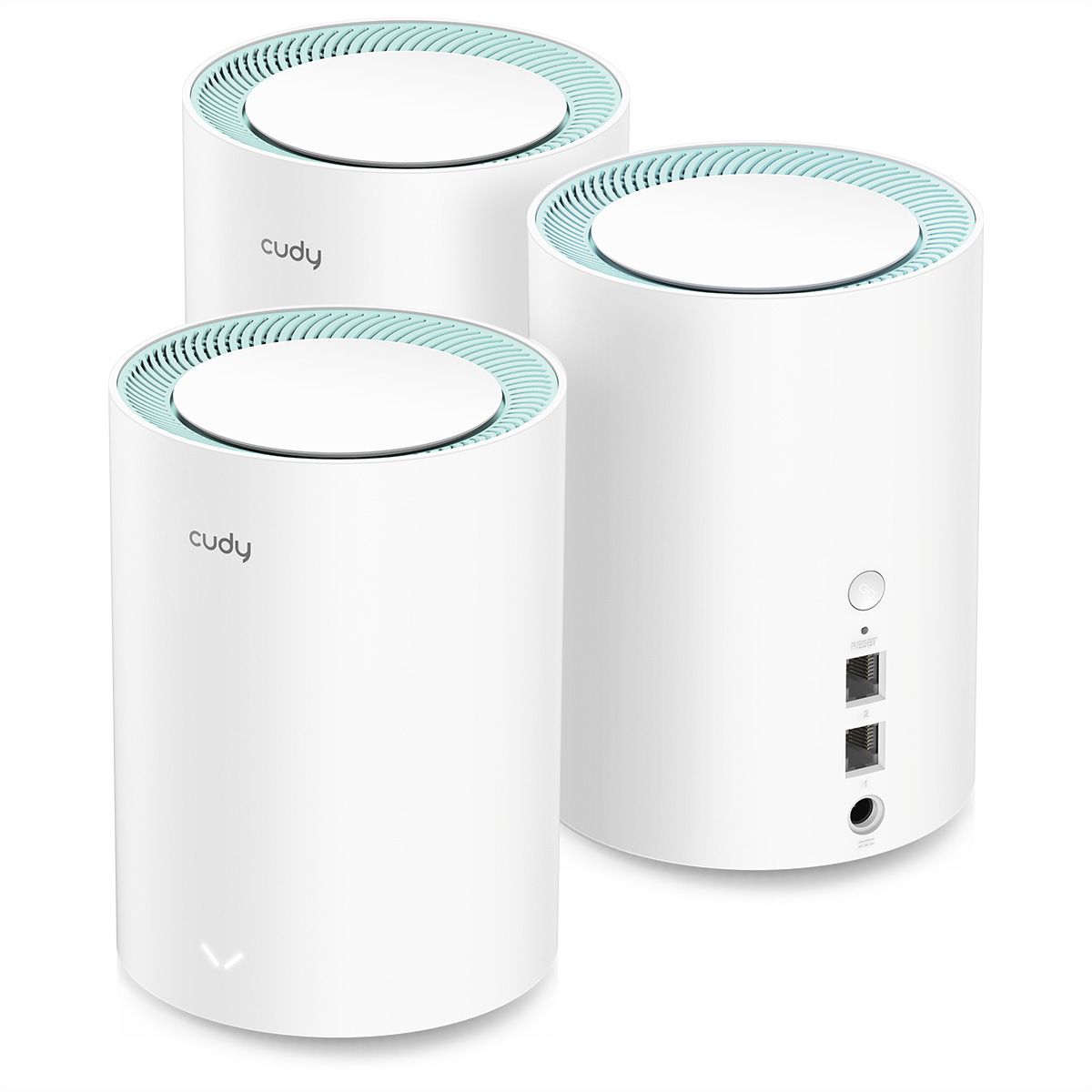 CUDY M1300 AC1200 WiFi Mesh, Pack de 3, Gigabit
