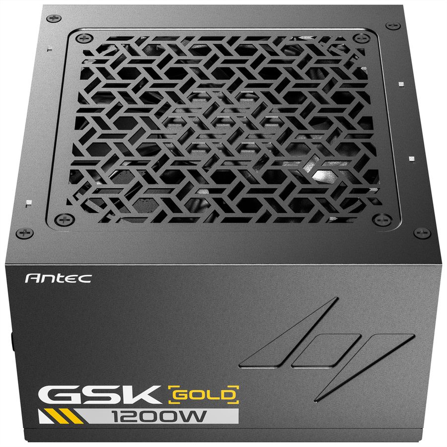 ANTEC GSK 1200 ATX3.1 Bloc d'alimentation 1200 W entièrement modulaire, certifié 80 PLUS Gold , noir