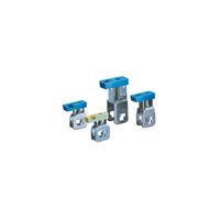 Bornes de serrage SCHROFF pour boîte de dérivation, 16 mm², bleu (N)