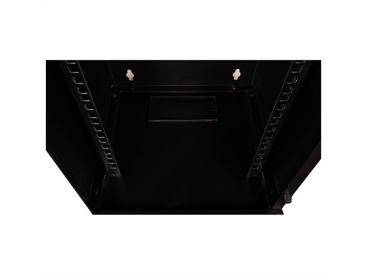 ROLINE 10" Boîtier mural 9U, 312x300 LxP  noir