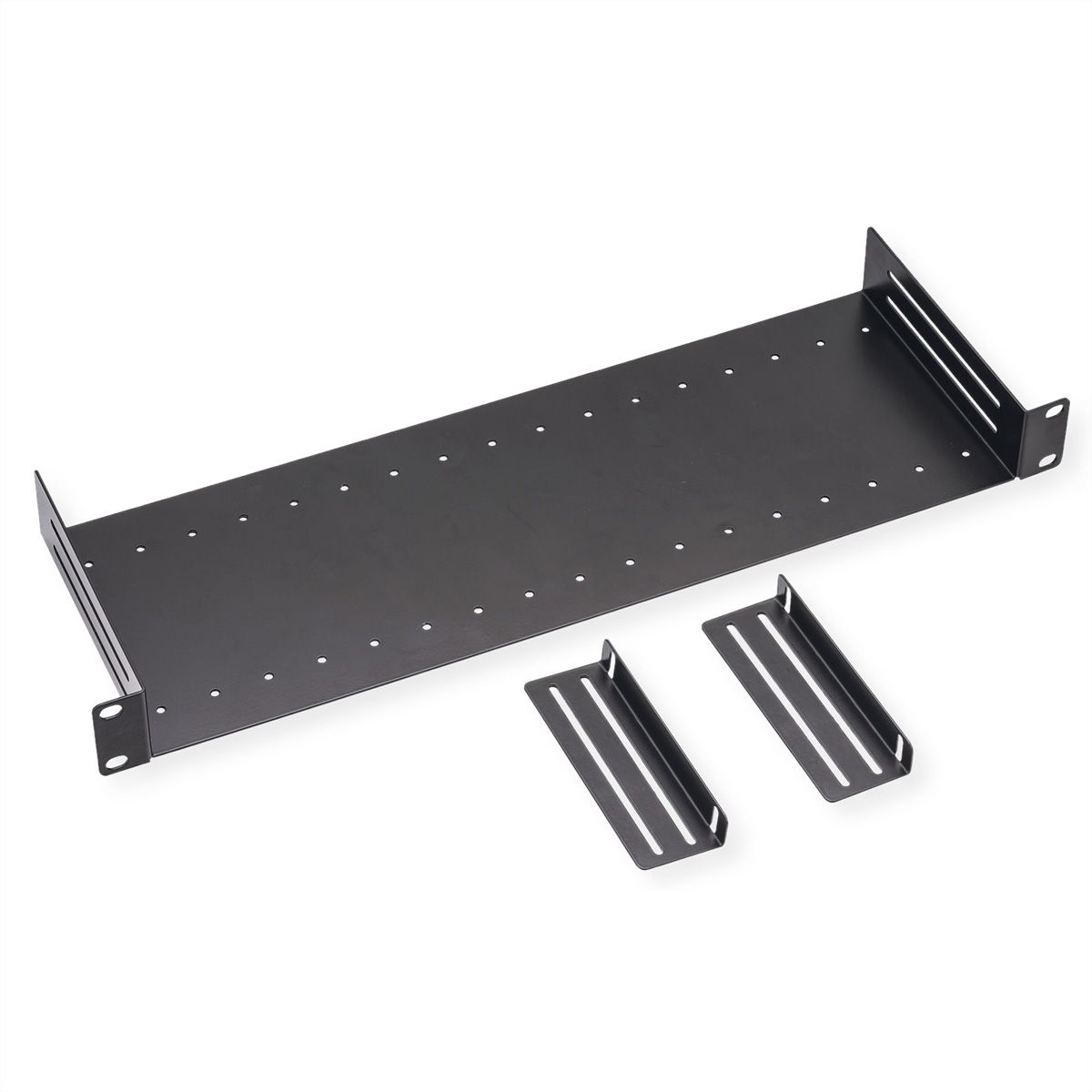 VALUE Etagère 19" avec 2 séparations amovibles, noir