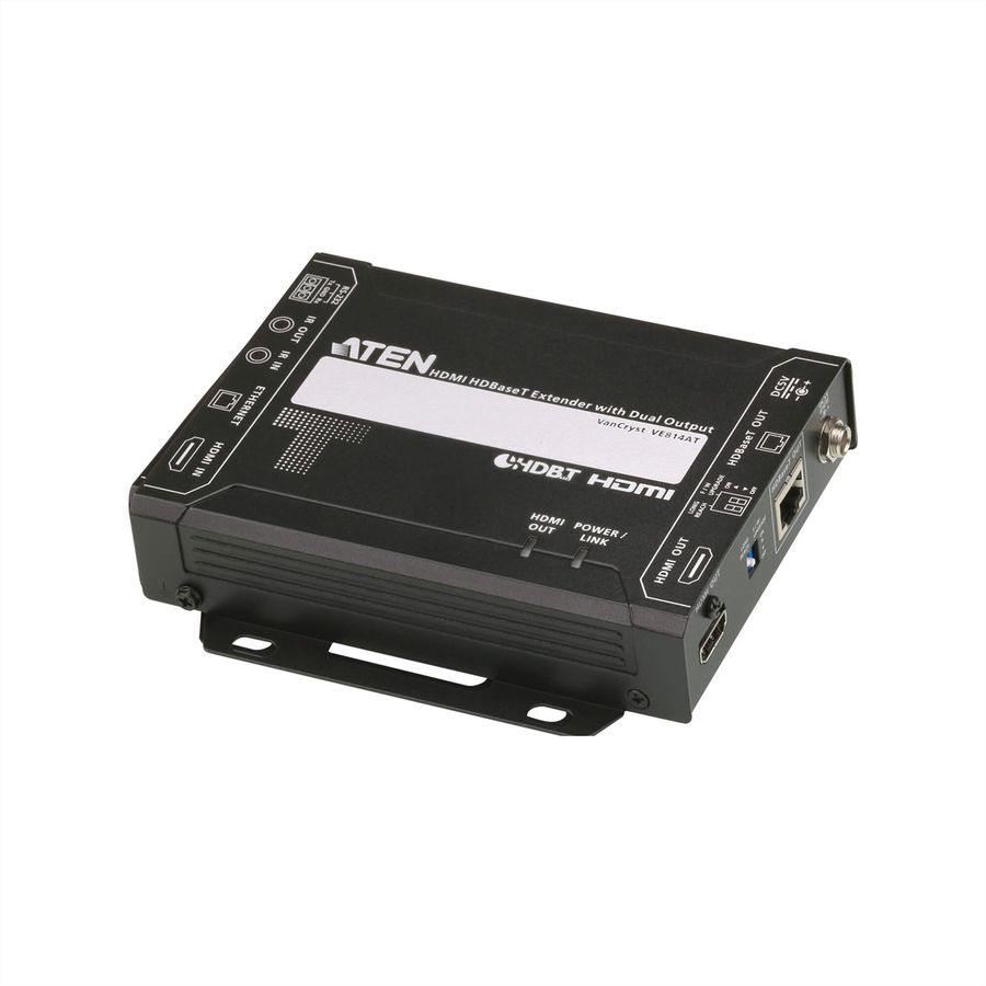 ATEN VE814AT Emetteur HDBaseT HDMI avec deux sorties (4K à 100 m) (HDBaseT Classe A)