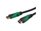 ROLINE GREEN ATC Câble HDMI avec Ethernet Ultra HD 8K, M/M, noir, 1 m