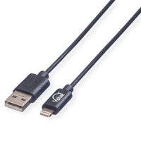 VALUE Câble de charge et synchronisation pour appareils à connecteur 8pin, 0,15 m