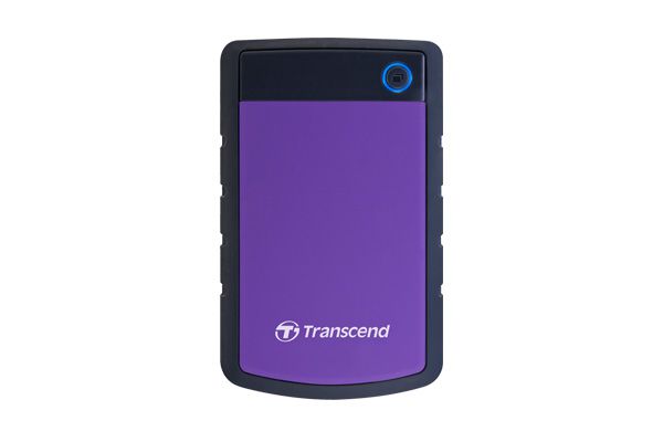 Transcend StoreJet 25H3 disque dur externe 4000 Go Noir, Violet