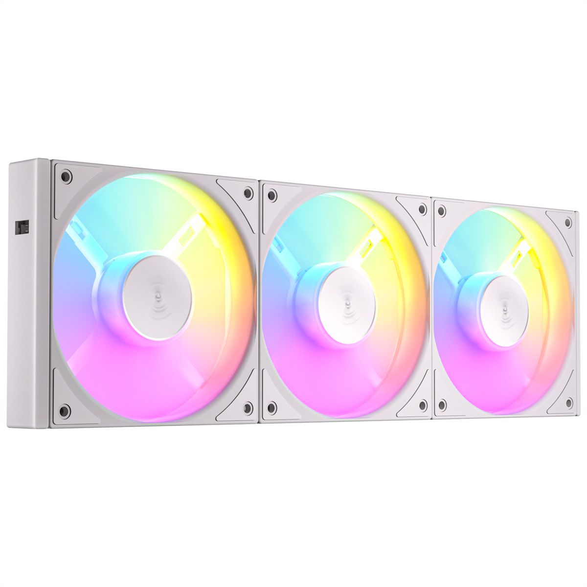 ANTEC C120R ARGB White Ventilateur de boîtier PC, pack de 3, blanc