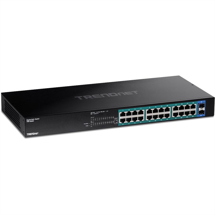 TRENDNET TPE-TG262 Switch PoE+ Gigabit à 26 ports