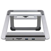 EXSYS EX-1223HM Station d'accueil 12 en 1 USB-C avec support pour ordinateur portable pour Notebook, Matebook et MacBook