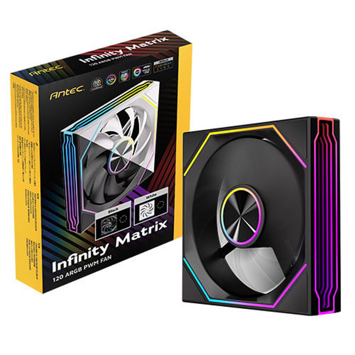 ANTEC IM 120R ARGB, Ventilateur de boîtier, noir