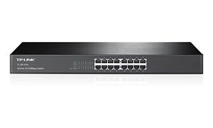TP-Link TL-SF1016 Non-géré Fast Ethernet (10/100) 1U Noir