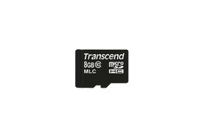 Transcend 8GB microSDHC 8Go MicroSDHC MLC Classe 10 mémoire flash