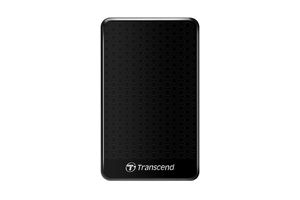 Transcend 2TB StoreJet 25A3 disque dur externe 2000 Go Noir