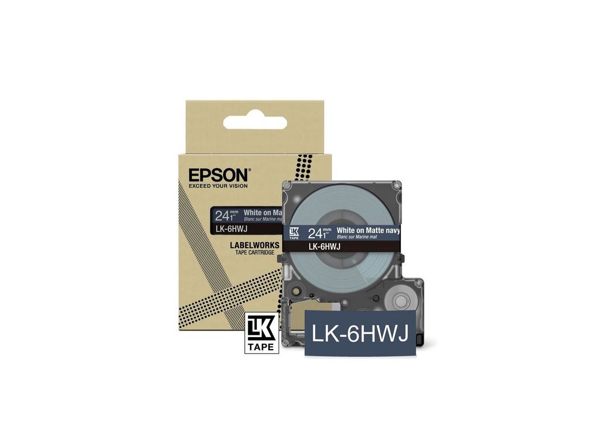 Epson LK-6HWJ Marine, Blanc
