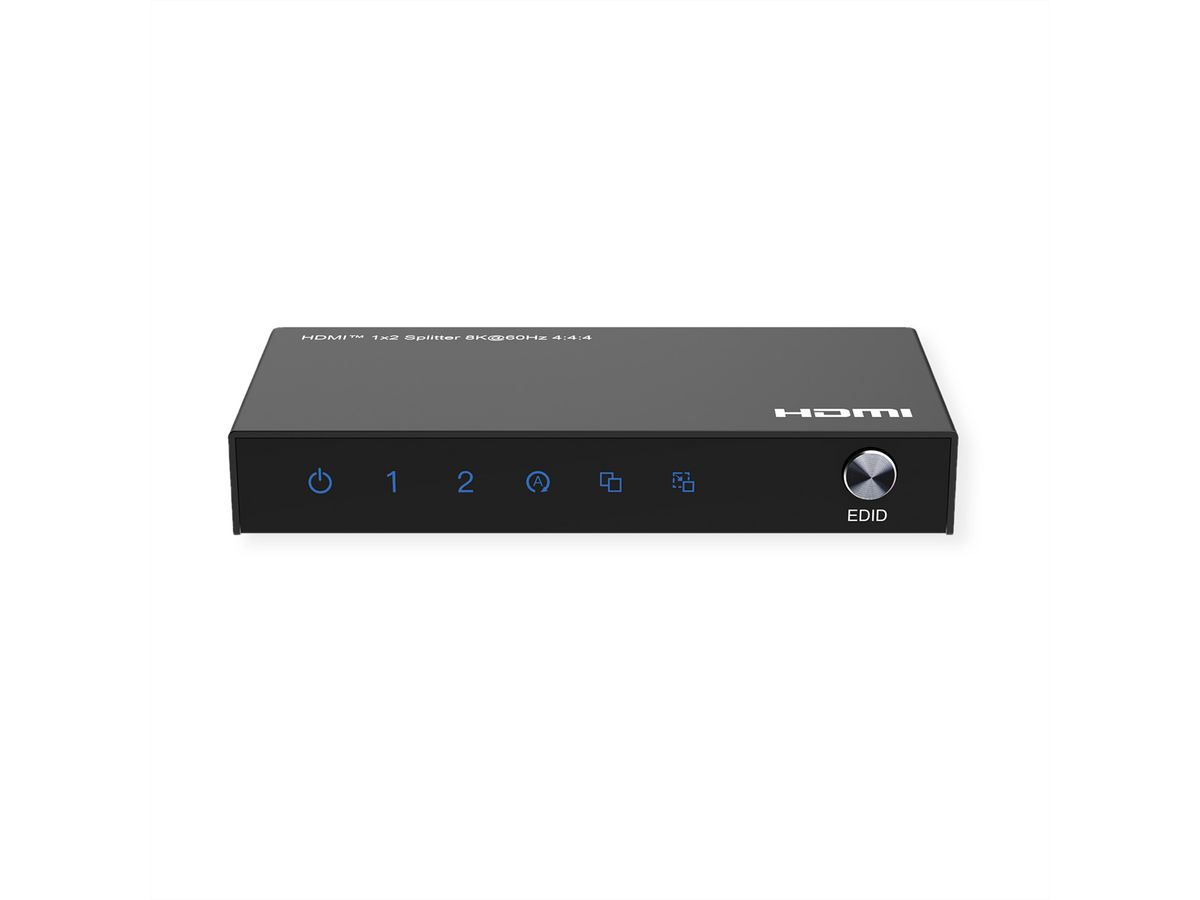ROLINE Distributeur HDMI, 8K, 2 ports