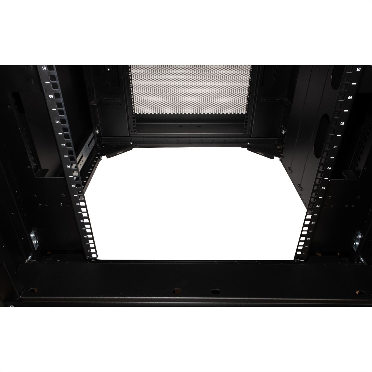 ROLINE Armoire de colocation 42U 800x1000mm, 3 compartiments, noir