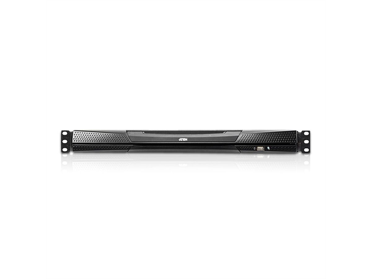 ATEN KL1516AiN Switch KVM Over-IP, TFT 48cm, VGA, PS/2-USB, 16 ports, FR-Layout