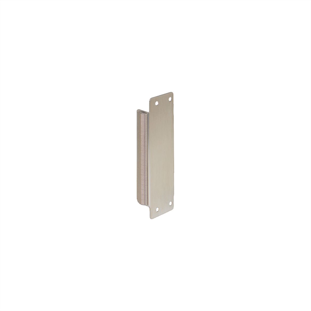 SCHROFF MicroTCA.4 Face avant, simple, 2 F, 0.6 mm.inox.