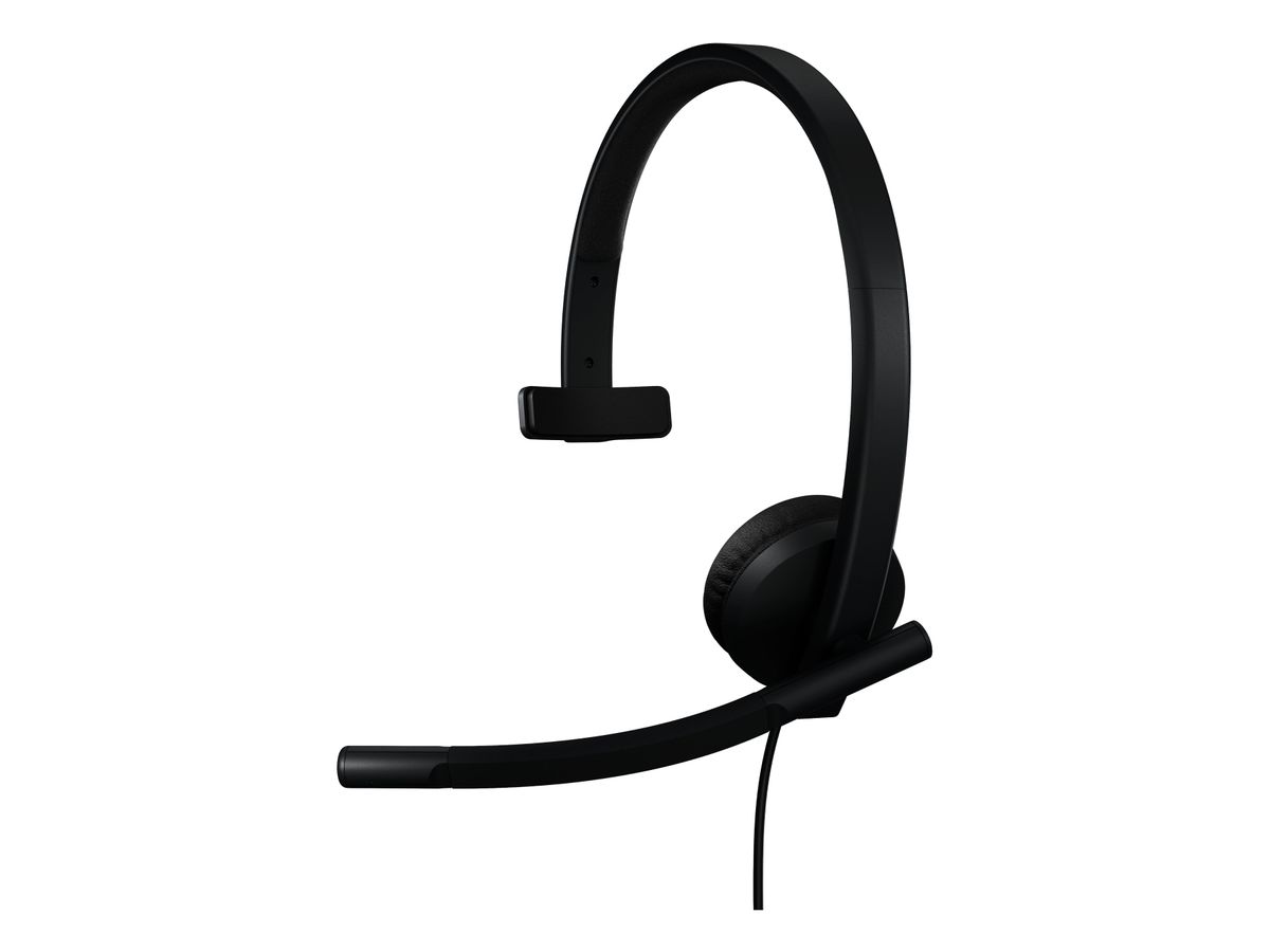 Logitech H570e Casque Avec fil Arceau Bureau/Centre d'appels USB Type-C Noir