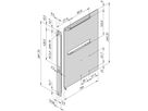 SCHROFF CPCI Module pour unité d'entraînement Slim Line CD/DVD, HD 1x 2,5", 6 U, avec face avant