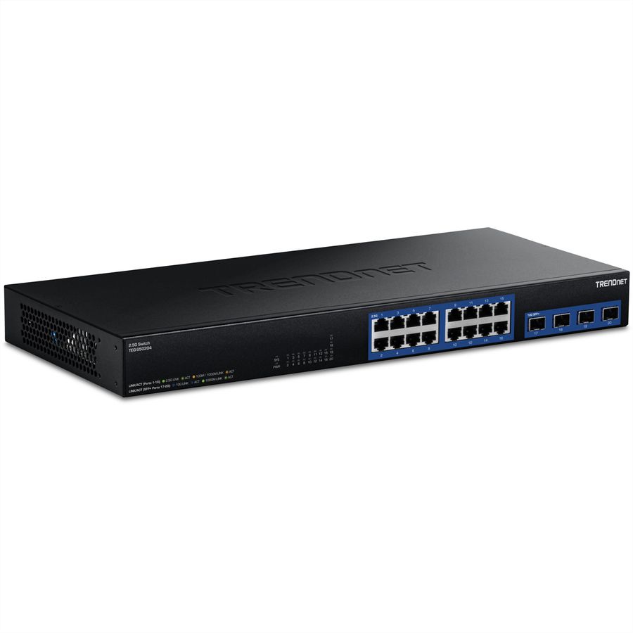 TRENDnet TEG-S50204 Switch 2,5G à 20 ports avec ports SFP+ 10G