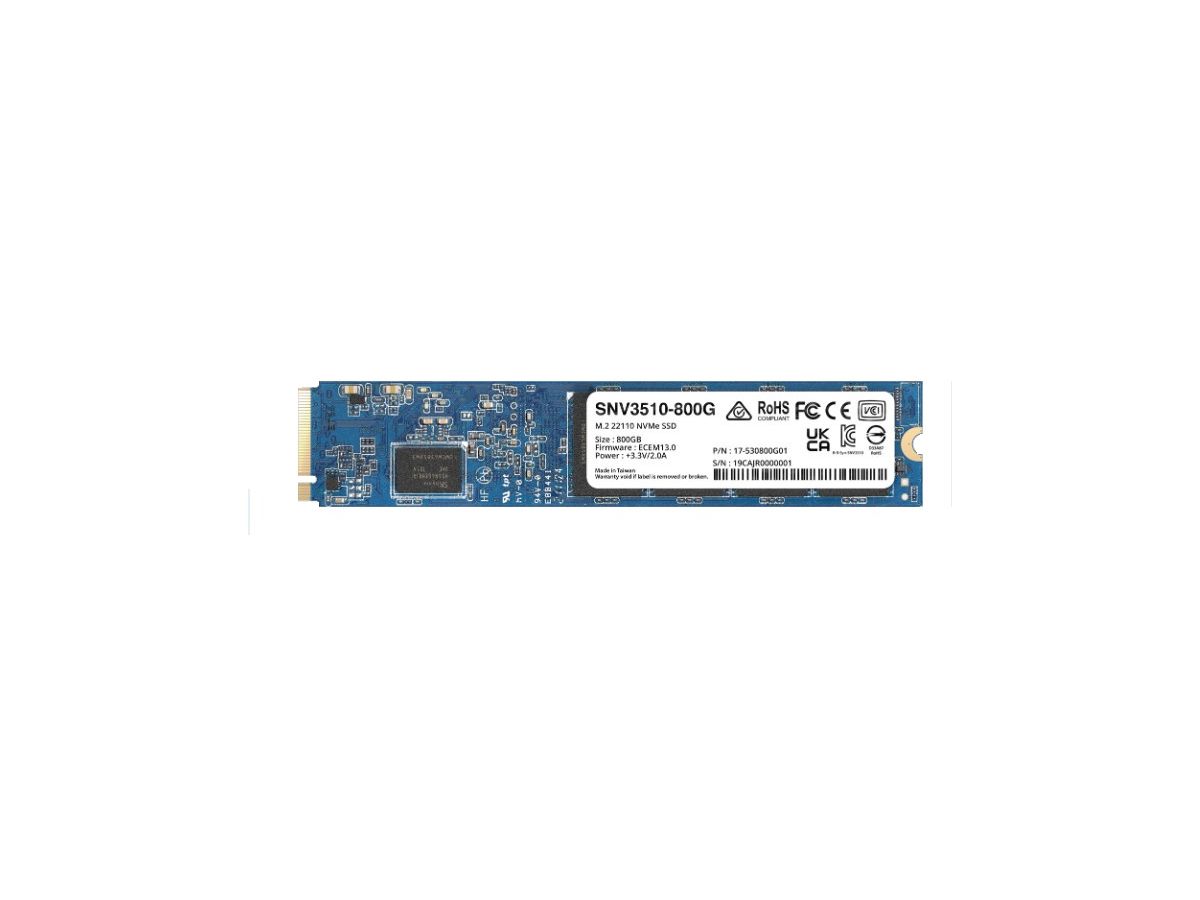 Synology SNV3510 M.2 800 Go PCI Express 3.0 NVMe
