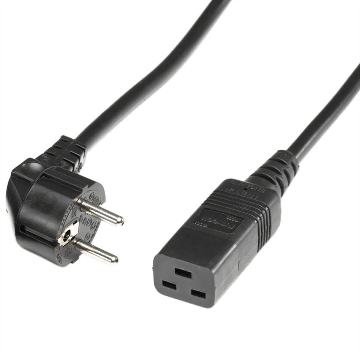BACHMANN Câble IEC320-C19 16A/250V , noir, 2 m