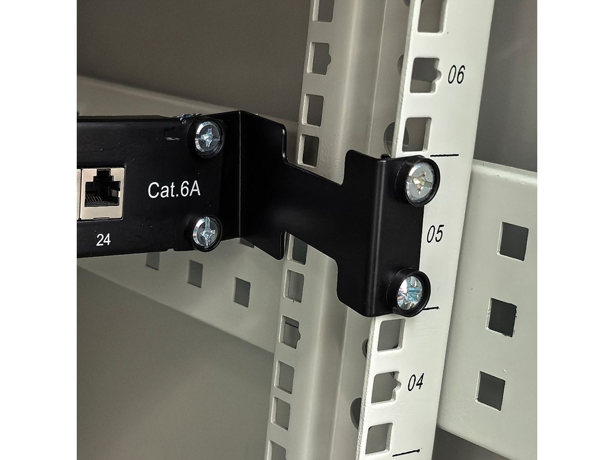 VALUE Extension de profondeur pour armoire 19 pouces, métal, 101,5mm, 1U