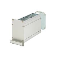 SCHROFF Frame Type Plug-In Unit PRO Kit, Perforated Covers, 1 Connector, 3 U, 21 HP, 227 mm