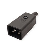 BACHMANN Prise IEC320 C20 16A/250VAC, noir
