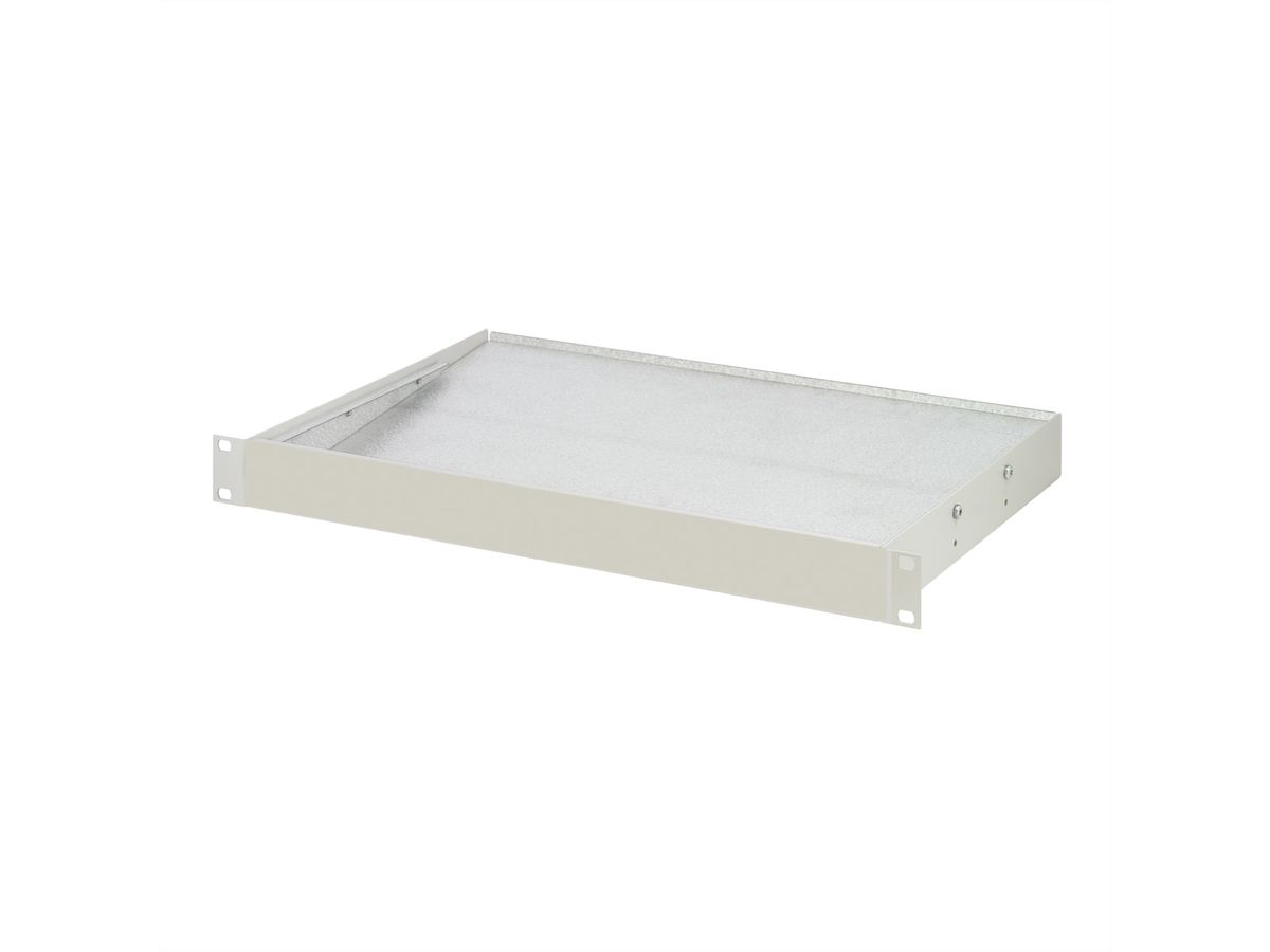 Déflecteur d'air SCHROFF 1 U pour plateau de ventilation 19", 3 ventilateurs, face avant pleine, 193 mm, RAL 7035