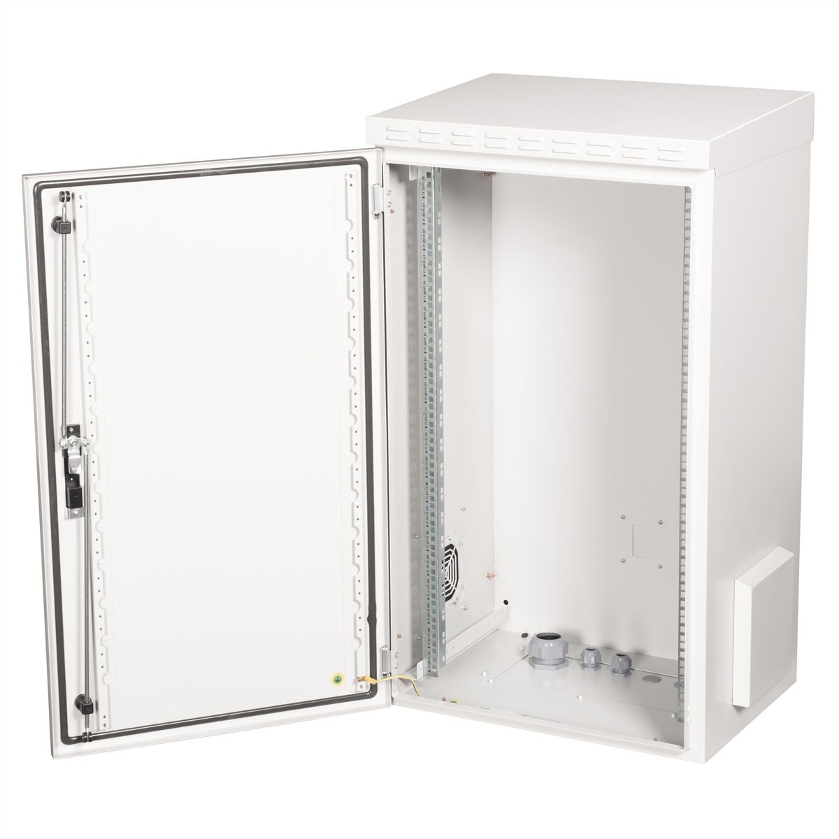 ROLINE 19" Boîtier mural Pro 20U, 600x450 LxP IP55 outdoor gris