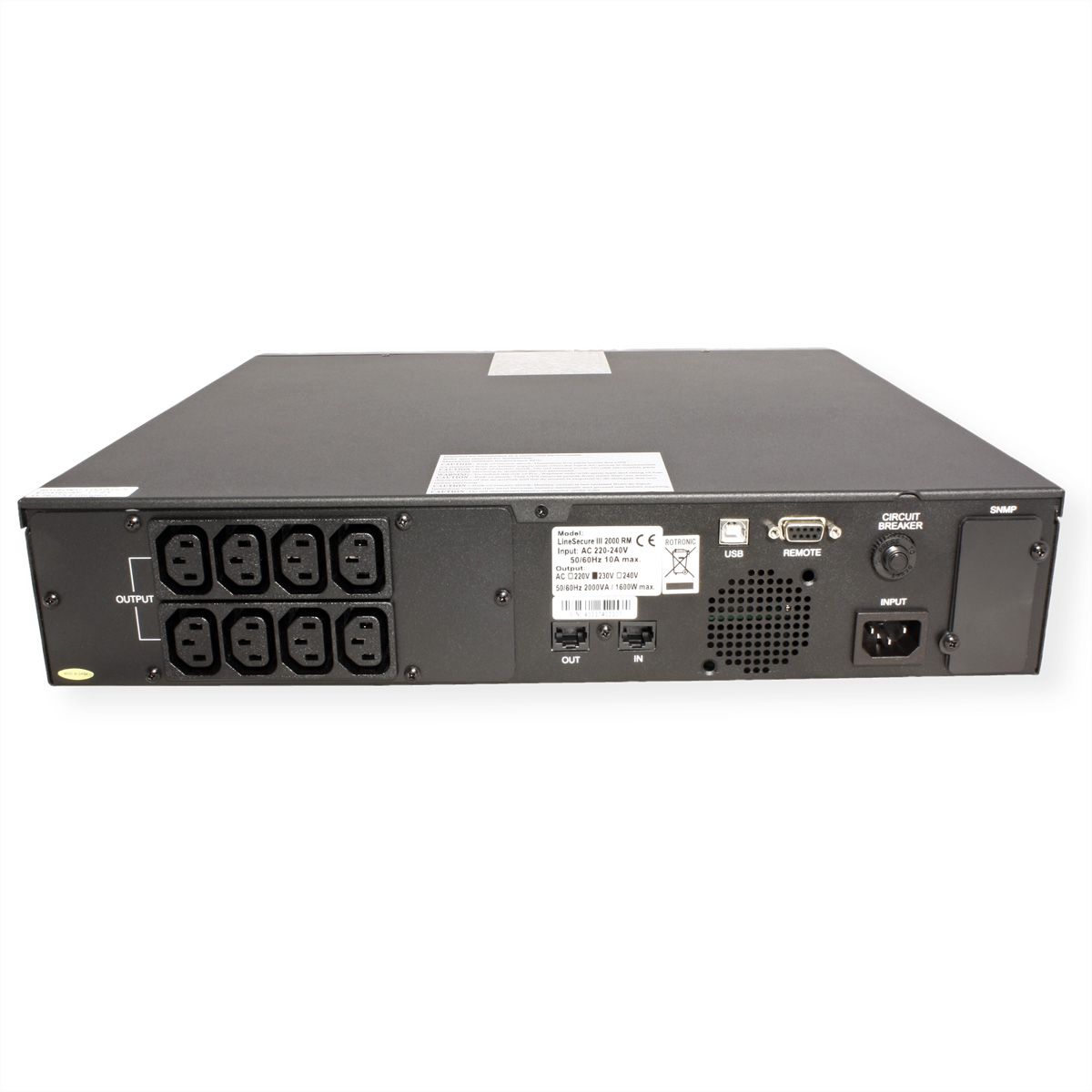 ROLINE LineSecure III 1500R - UPS Line Interactive, version rack 19"