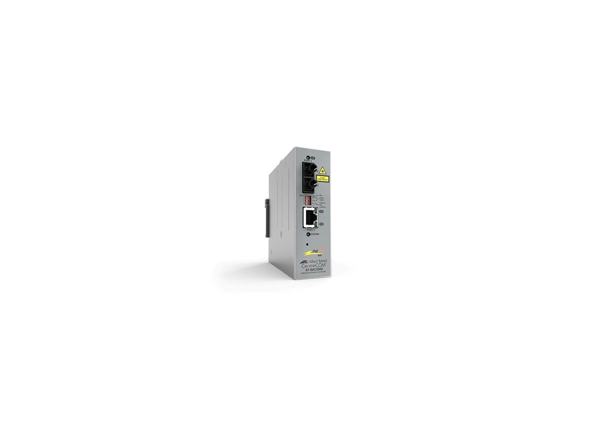 Allied Telesis AT-IMC200TP/SC-980 convertisseur de support réseau 100 Mbit/s 1310 nm Gris