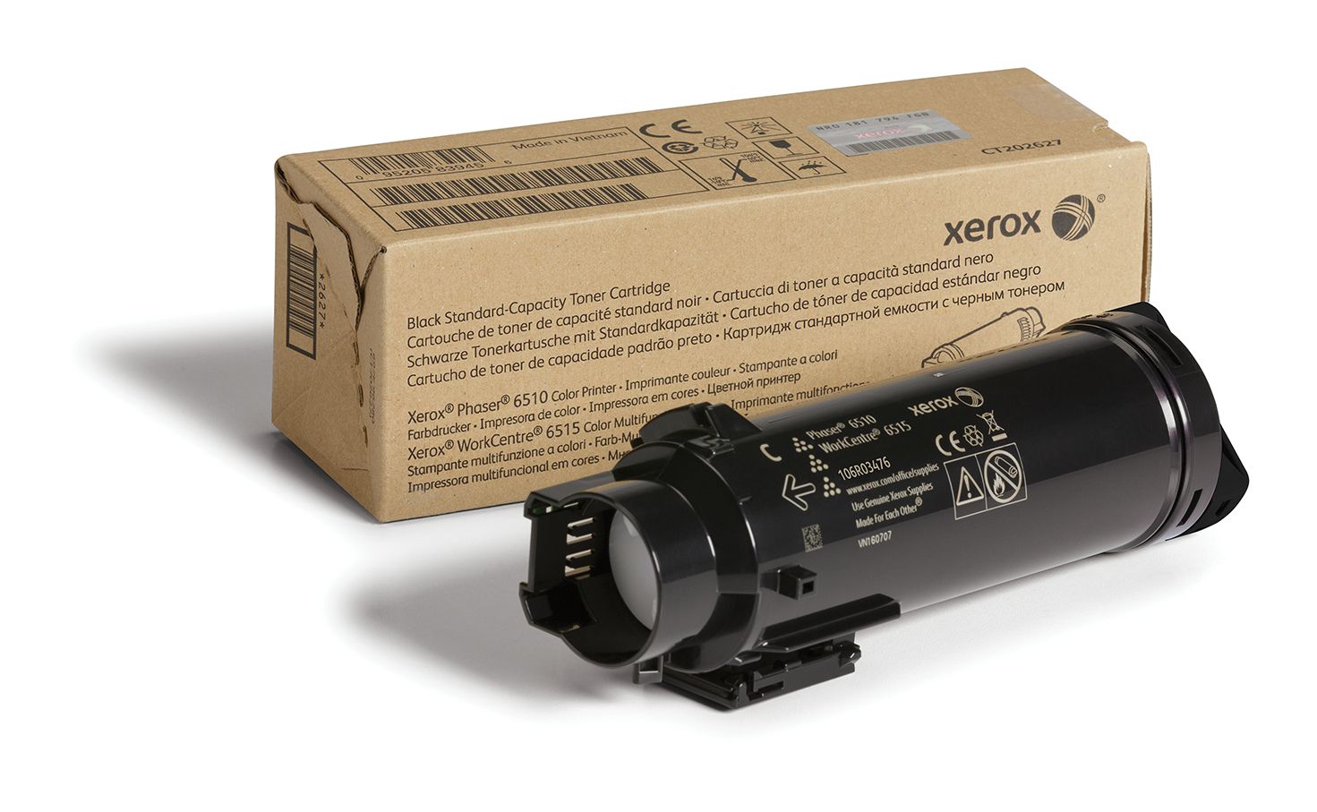Xerox Cartouche de toner Noir de Capacité standard Phaser® 6510, WorkCentre® 6515 (2500 pages) - 106R03476