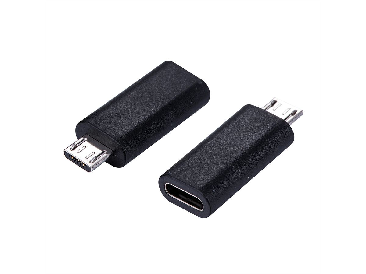 VALUE Adaptateur USB 2.0, MicroB - Type C, M/F