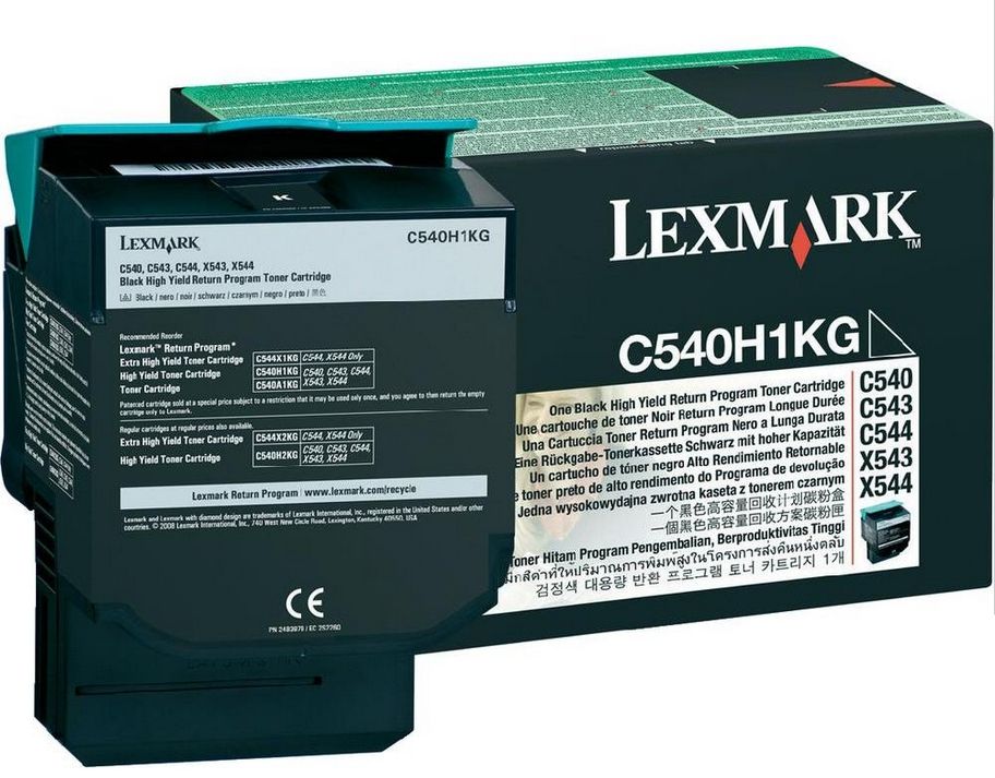 Lexmark C540H1KG Cartouche de toner Original Noir 1 pièce(s)
