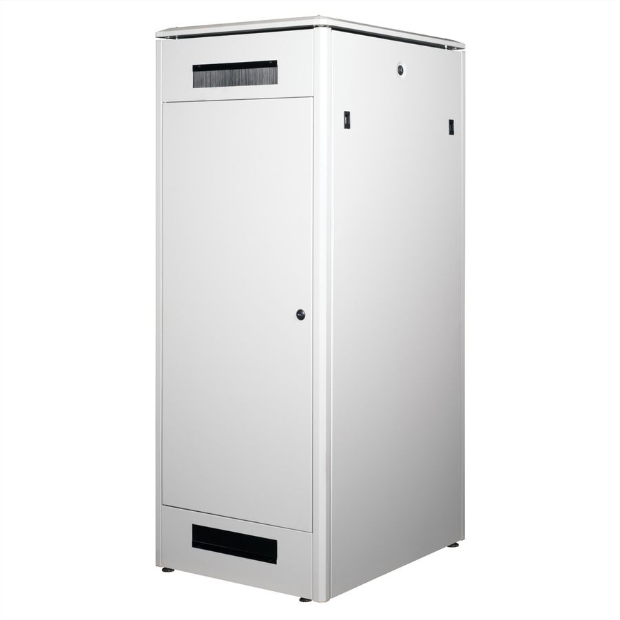 ROLINE 19" Baie réseau Pro 32U, 600x800 LxP Porte verre gris