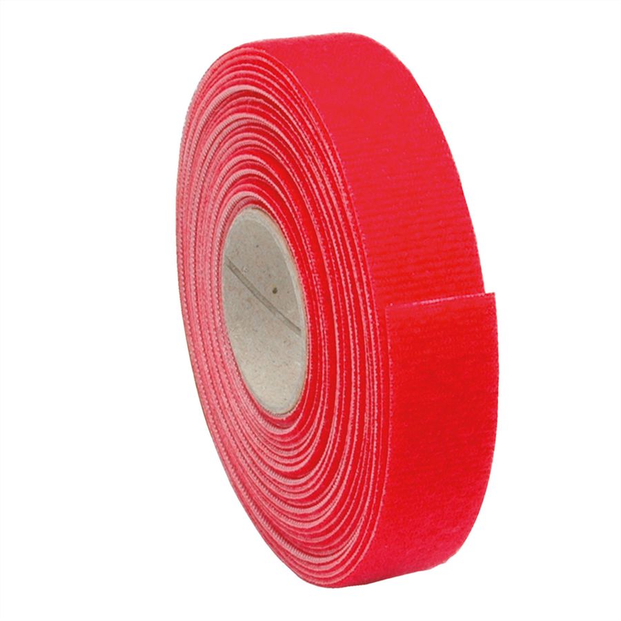 VELCRO® ONE-WRAP® Bande non perforée, 20mm, rouge, 5 m