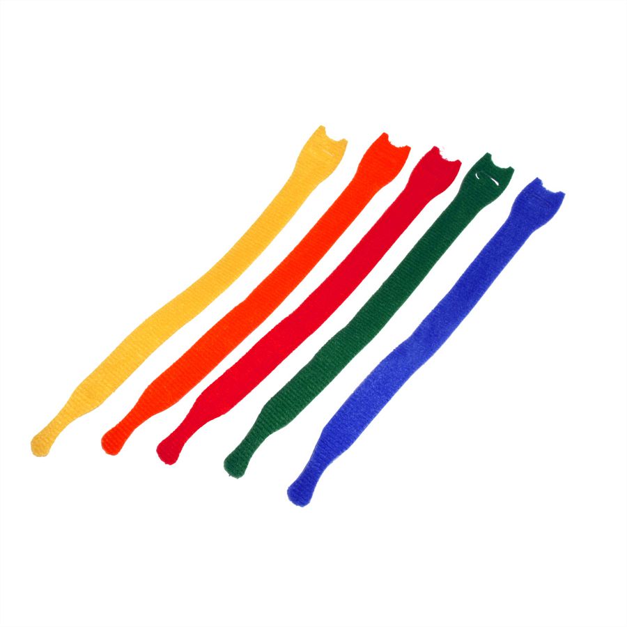 VELCRO® ONE-WRAP Rouleau 12x200mm x 5, multi, réutilisable