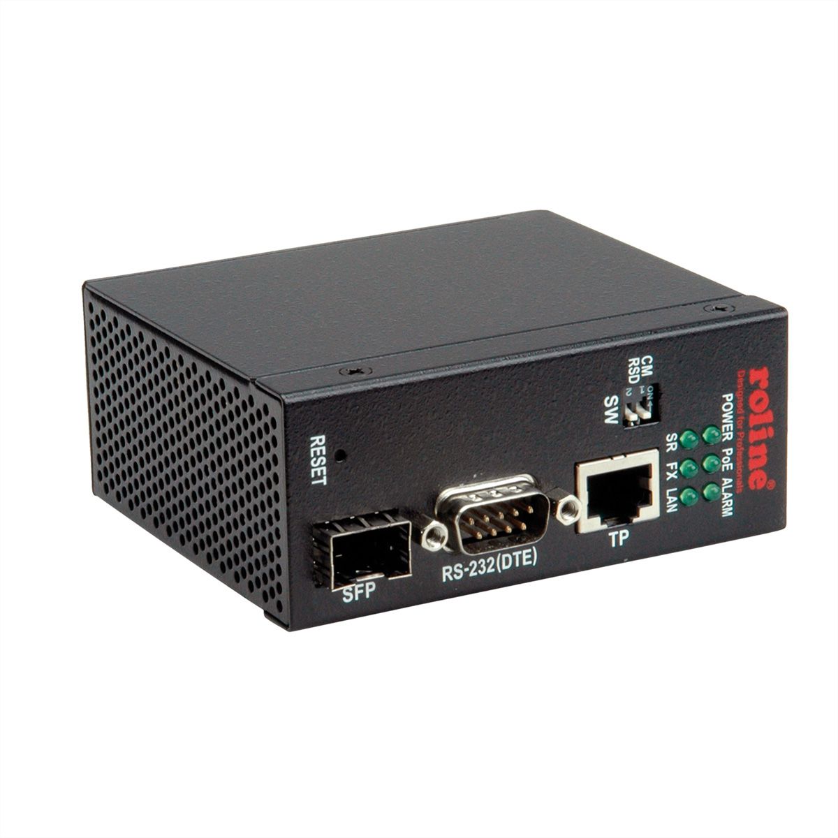 ROLINE Convertisseur industriel Ethernet - sériel RS-232
