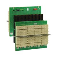 Carte-mère série CPCI SCHROFF, 3 U, 9 slots, System Slot Right, Single Star, avec RIO