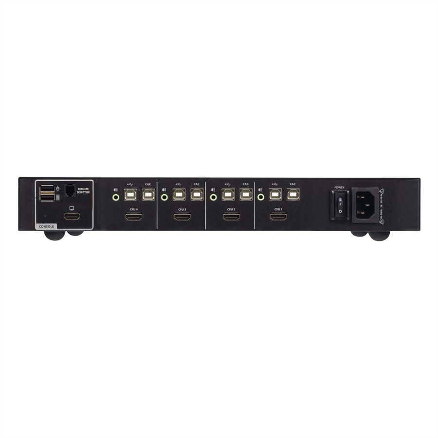 ATEN CS1184H4C Commutateur KVM sécurisé HDMI 4 ports USB avec CAC