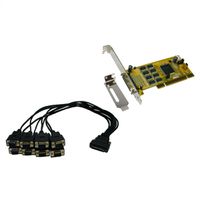 EXSYS EX-41388 Carte 8S série RS232 PCI avec câble Octopus et cache LowProfile