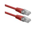 ROLINE Cordon Cat.6 (Classe E), UTP, PoE, rouge, 1 m