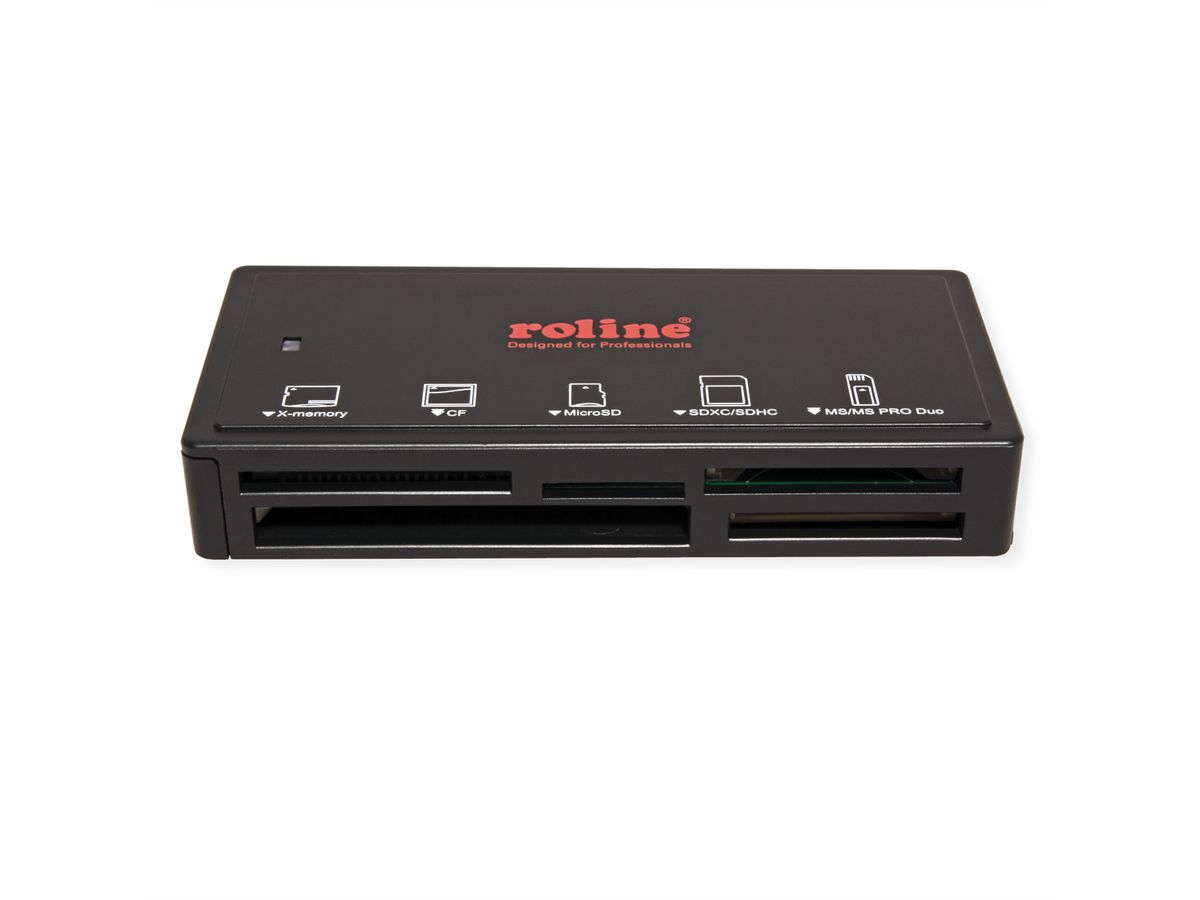 ROLINE Multi Card Reader USB 3.2 Gen 1, noir