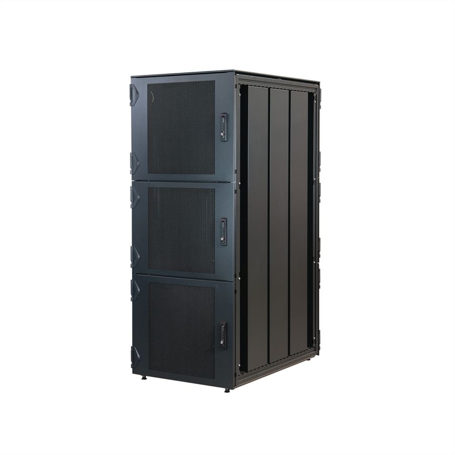SCHROFF Varistar Colocation Cabinet, RAL 7021, 4 compartiments, 47 U, 2200H, 800W, 1200D