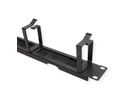 ROLINE 19" Passe-câbles 1U, Avec brosse 44x60mm noir