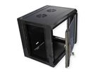 VALUE Armoire murale 9 UH (HxLxP) 505x570x450 mm, noir
