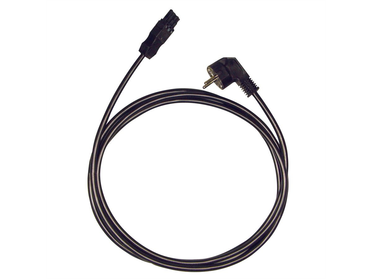 Cordon d'alimentation standard pour module de ventilation connecteur 2P+T